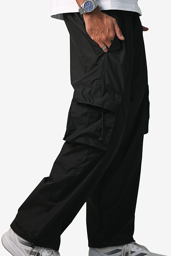 Winteez Parachute Black Cargo Trouser - Image 2