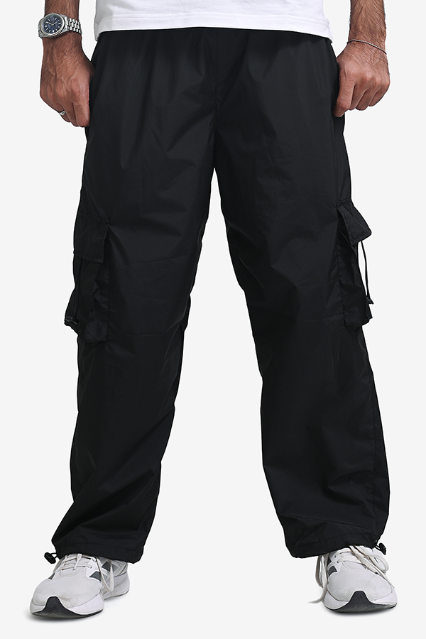 Winteez Parachute Black Cargo Trouser