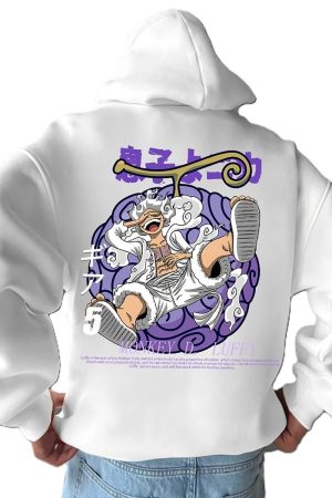 Winteez Anime Graphic Oversized Hoodie